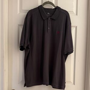 Tommy Bahama Men's dark gray Polo Shirt